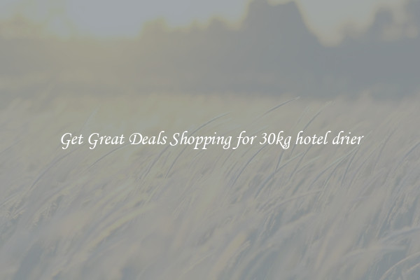 Get Great Deals Shopping for 30kg hotel drier